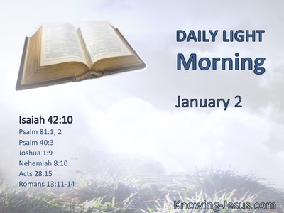 Sing to the Lord a new song.